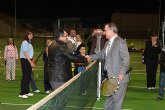 El delegado del Gobierno y el alcalde de Mazarrón inauguran las nuevas instalaciones en el Polideportivo del Puerto de Mazarrón