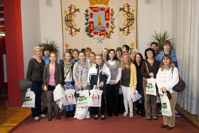 Alumnos de un instituto noruego, de intercambio en Cartagena con el Jiménez de la Espada - 1, Foto 1