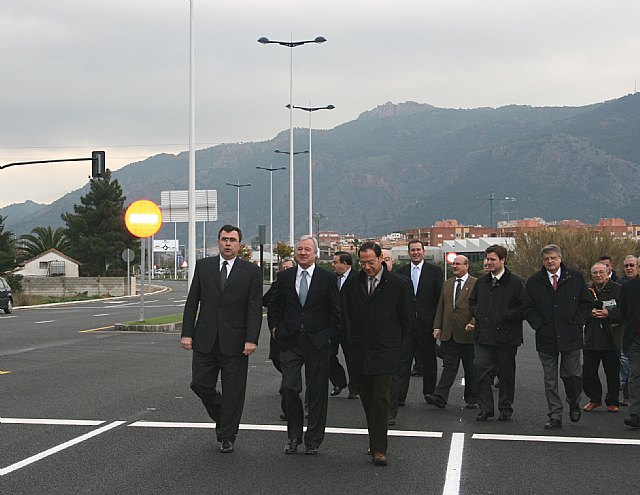 Valcárcel inaugura la primera fase de la Costera Sur de Murcia, que da mayor fluidez al tráfico entre las pedanías de Santo Ángel y La Alberca - 1, Foto 1