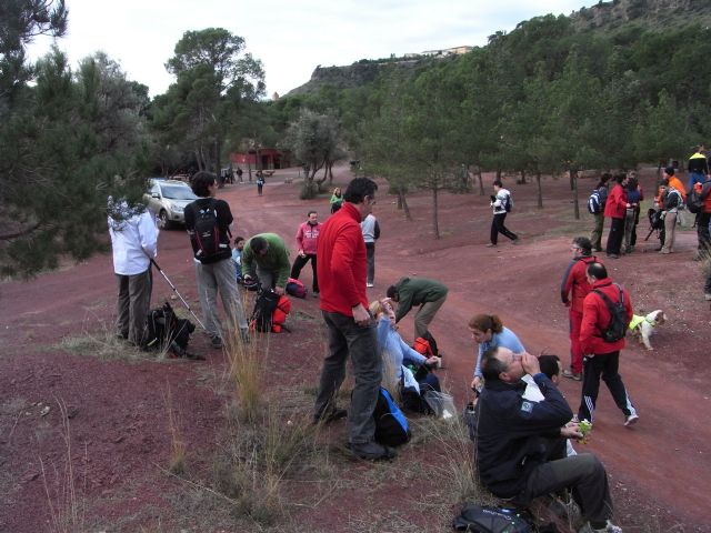 El pasado domingo 24 de enero, el club senderista de Totana celebr su ruta ms entrañable: la subida al Morron de Espuña - 4