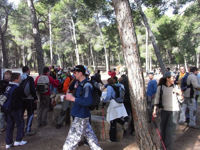 El pasado domingo 24 de enero, el club senderista de Totana celebr su ruta ms entrañable: la subida al Morron de Espuña - 6