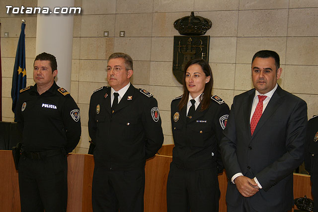 Toman posesin de sus cargos los cuatro nuevos cabos de la Polica Local de Totana - 33