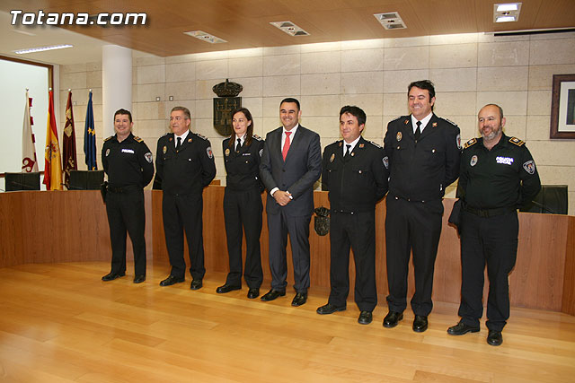Toman posesin de sus cargos los cuatro nuevos cabos de la Polica Local de Totana - 35