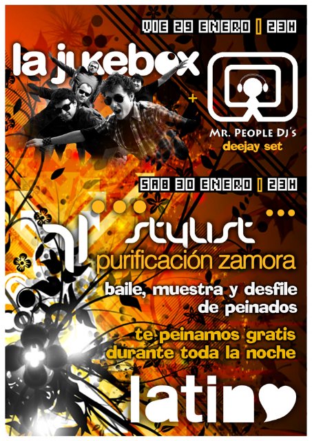 Concierto de La Jukebox + Mr. People dj´s y  muestra y desfile de peinados de Purificación García, Foto 1