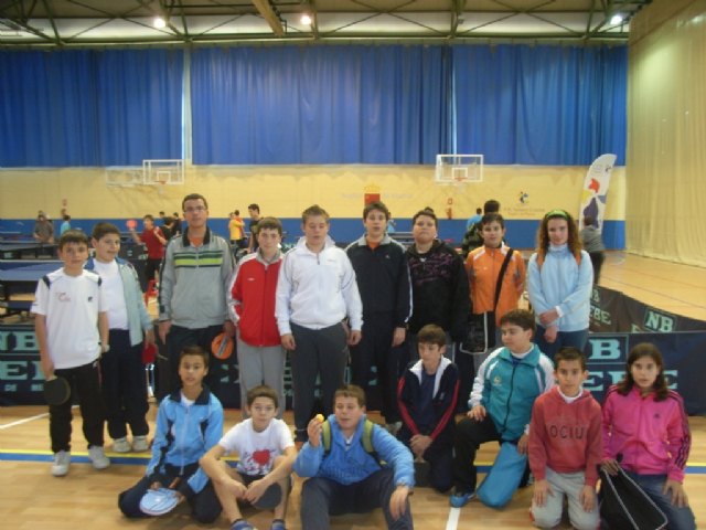 Los escolares totaneros obtienen buenos resultados en la segunda jornada regional de tenis de mesa de Deporte Escolar - 1, Foto 1