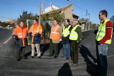 Obras Públicas mejora la seguridad de la carretera que une Ronda Sur con la estación de Alquerías