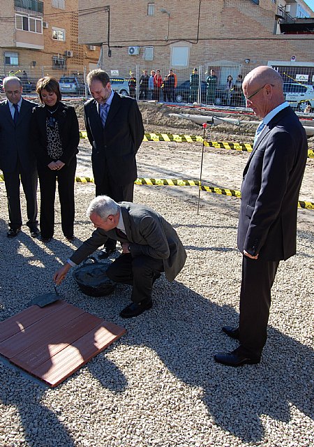 Valcárcel coloca la primera piedra del nuevo instituto de Las Torres de Cotillas - 3, Foto 3