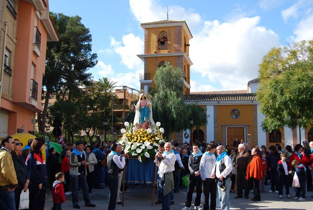 Un año ms se celebr el Da de La Candelaria, 2 de febrero,  con la romera a la ermita de El Collao., Foto 1