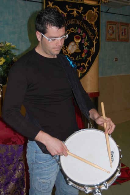 El jumillano Julián Cantos será proclamado Tamborilero de Honor 2010 por la Cofradía Cristo de la Sangre - 1, Foto 1