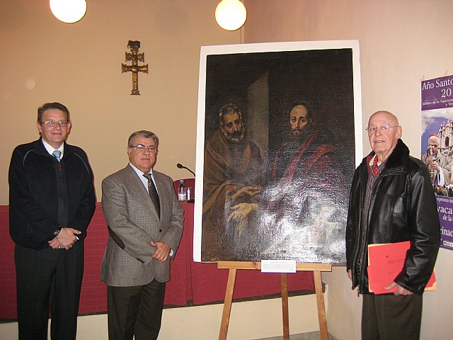 Esta tarde se llevaba a cabo la donación a la Cofradía del cuadro titulado “San Pedro y San Pablo” - 3, Foto 3