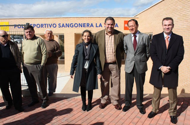 El Alcalde inaugura un polideportivo municipal que sitúa a Sangonera la Seca entre las pedanías con mejores instalaciones deportivas públicas - 1, Foto 1