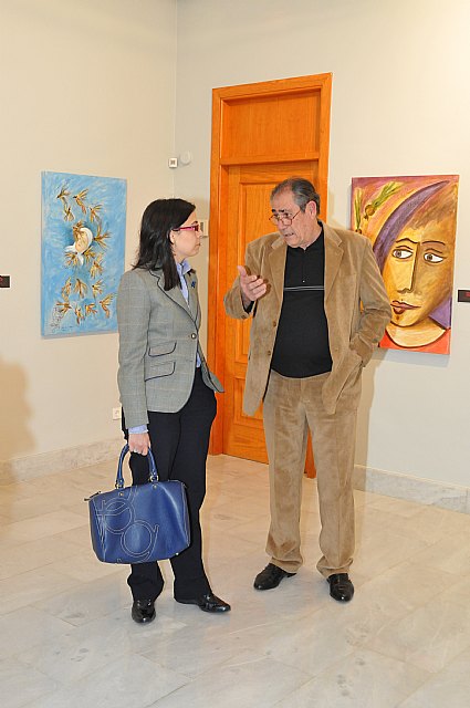 El pintor Antonio Alarcón Felizes homenajea a Miguel Hernández en el Museo de la Ciudad - 1, Foto 1