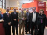 El presidente de la Comunidad Autnoma, Ramn Lus Valcrcel, y los consejeros de Empresa, Economa y Agricultura visitan el expositor totanero en la Feria Internacional “Fruit Logstica”