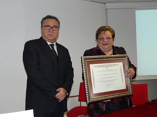 Conchita Abellán Mulero recibe el título de Hija Predilecta de Molina de Segura - 1, Foto 1