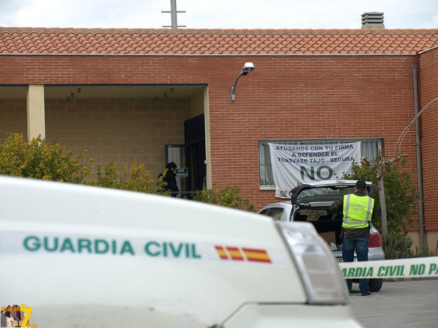La Guardia Civil registra desde primera hora las instalaciones de la Comunidad General de Regantes Sector A. Zona II de Abarán - 1, Foto 1