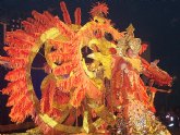 Ave Fnix- Diosa de la Naturaleza se alza con el Primer Premio del X Concurso de Trajes de Papel del Carnaval de guilas