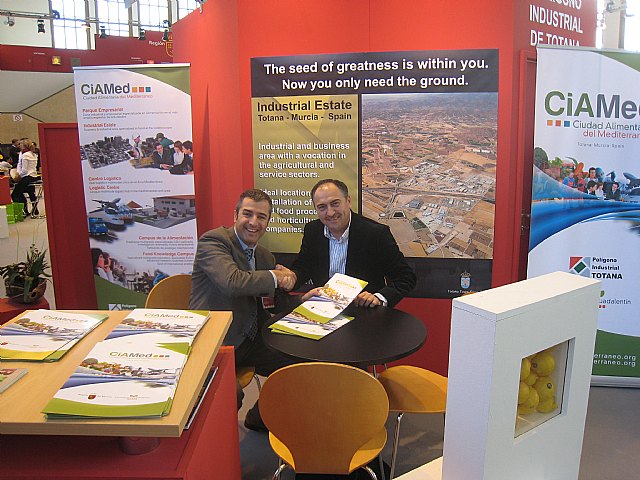 Empresarios alemanes y españoles conocieron en la feria internacional de Berlín las fortalezas de la Ciudad Alimentaria del Mediterráneo, Foto 2