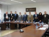 Los alcaldes de Lorca, guilas, Totana y Puerto Lumbreras y la Confederacin Comarcal de Organizaciones Empresariales, -CECLOR-, aunan esfuerzos