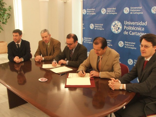 La UPCT firma un convenio de colaboración con la Asociación Murciana de Logística - 1, Foto 1