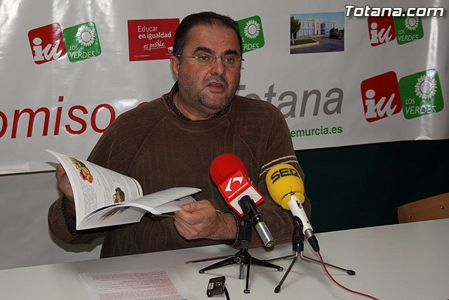 Para IU, el Alcalde y el Partido Popular en Totana, solo exponen vagas ideas del Proyecto de Ciudad Alimentaria, Foto 1
