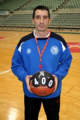 Edu Torres cumplir  este domingo 400 partidos en la Liga ACB