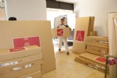 ltima fase de los traslados al edificio de San Miguel