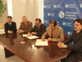 La UPCT firma un convenio de colaboración con la Asociación Murciana de Logística