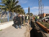 Agricultura y Agua construye en el tramo alto del Guadalentn 16 kilmetros de colectores para proteger la calidad del agua del ro