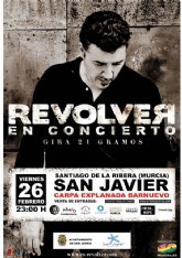 Revlver cerrar el programa de Carnaval de Santiago de la Ribera con un concierto  el 26 de febrero
