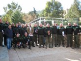 Los agentes medioambientales reciben sus nuevas acreditaciones de manos del director general de Patrimonio Natural y Biodiversidad