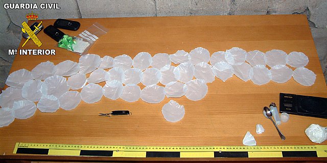 Desmantelados dos nuevos puntos de producción de cocaína y éxtasis en Águilas preparados para el carnaval - 3, Foto 3