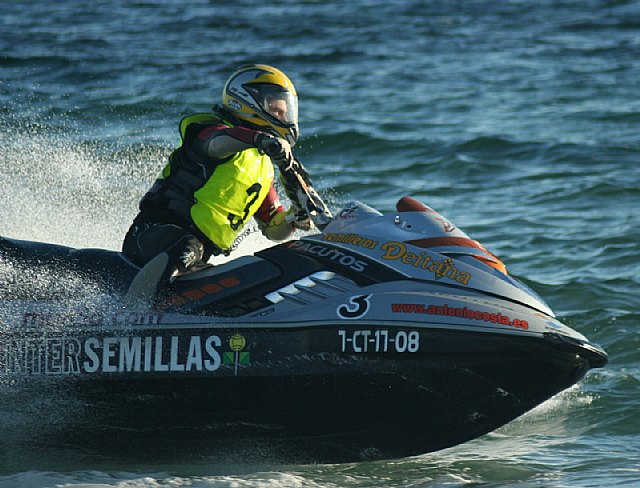Las motos de agua arrancan los motores, con la primera prueba del Regional Murciano, Foto 1