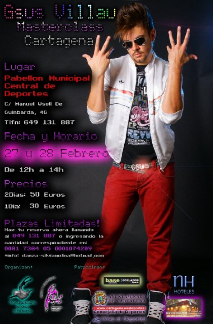 Gsus Villaú imparte clases de Funky en Cartagena - 1, Foto 1