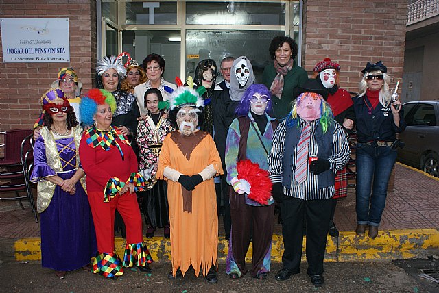Los mayores celebran las tradicionales Fiestas de Carnaval 2010 en Puerto Lumbreras - 1, Foto 1