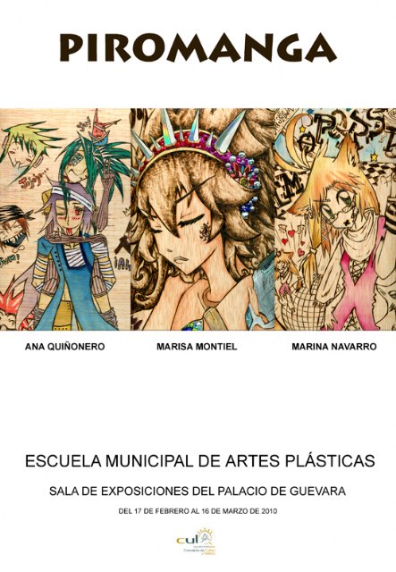 Tres alumnas de la Escuela de Artes Plástica inauguran hoy en el Palacio de Guevara la exposición “Piromanga” - 1, Foto 1