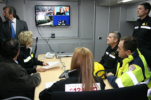 Medio millar de efectivos de Emergencias participan en un simulacro de terremoto en Santomera - 1, Foto 1