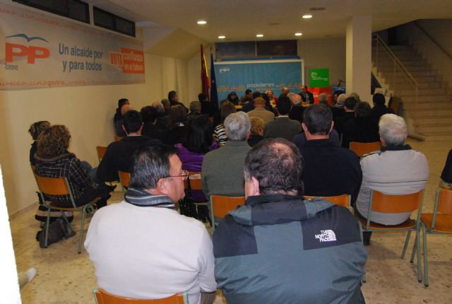 Los diputados nacionales y regionales, Alberto Garre y Beln Fernndez-Delgado, unen sus fuerzas en Totana - 9