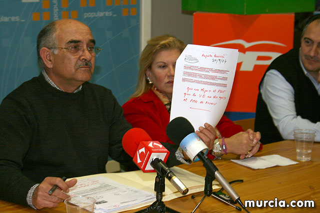 Los diputados nacionales y regionales, Alberto Garre y Beln Fernndez-Delgado, unen sus fuerzas en Totana - 7