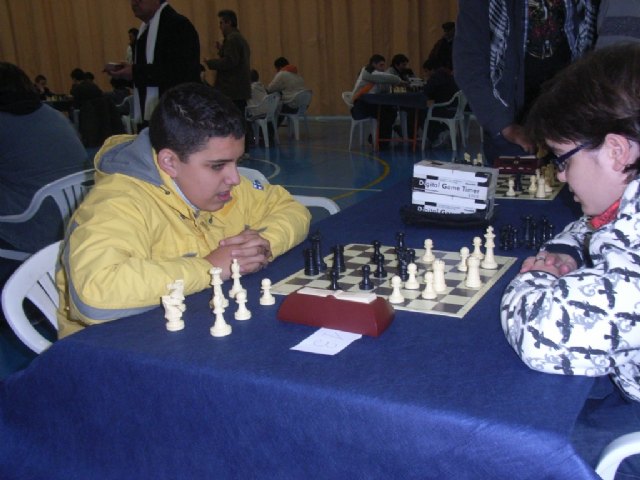 A total of six schools in Totana participate in the regional chess second day of school sport in the open category, Foto 2