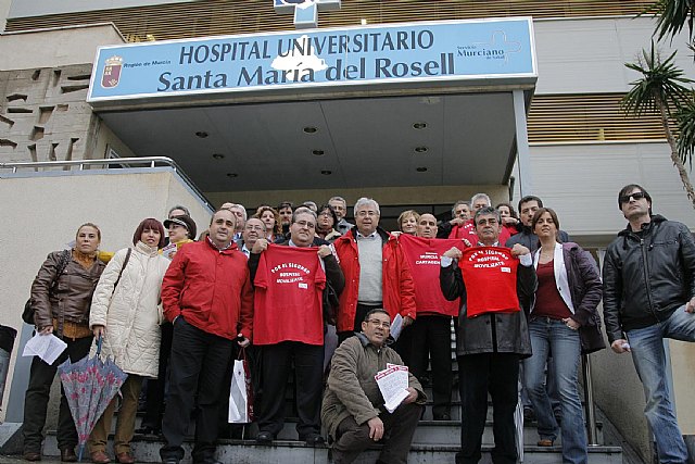 El PSOE inicia una ronda de movilizaciones para que el Rosell sea el segundo hospital de Cartagena - 1, Foto 1