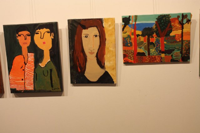 Los más pequeños muestran en una exposición los trabajos realizados en el taller de pintura “Cuco” - 3, Foto 3