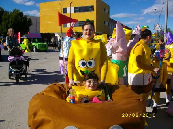 The students of the "Guadalentn" of the Paretn-Cantareros were the stars of the hilarious parade of Carnival, Foto 3