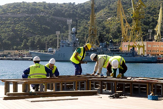 La plaza del CIM se abrirá al público en menos de un mes - 3, Foto 3