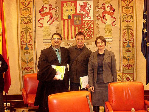 FEDER y D’Genes presentes en el acto principal del Día Mundial de las E.R. celebrado en el Congreso, Foto 1