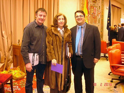 FEDER y D’Genes presentes en el acto principal del Día Mundial de las E.R. celebrado en el Congreso, Foto 3