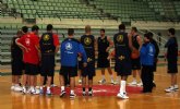 El CB Murcia vuelve al trabajo tras el parn por la Copa del Rey