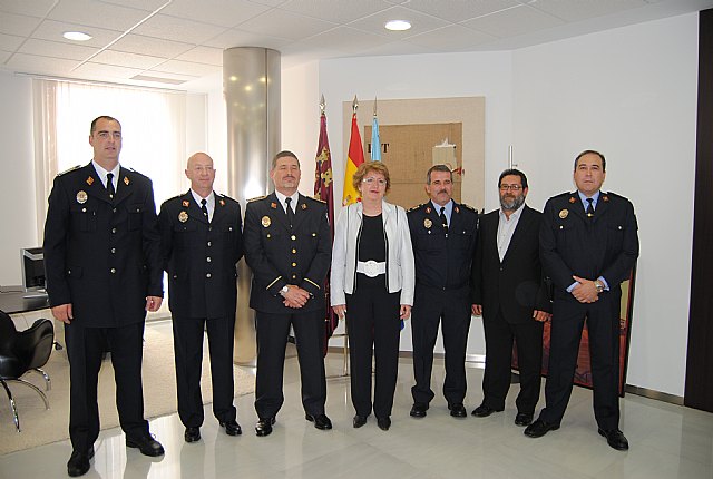 Toman posesión de sus plazas el oficial, dos sargentos y dos cabos de Policía Local en San Javier - 1, Foto 1
