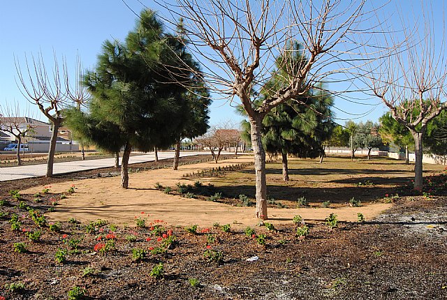 San Javier cuenta con un nuevo parque de más de siete mil metros tras el ajardinamiento  de una zona verde en Ciudad Jardín - 1, Foto 1