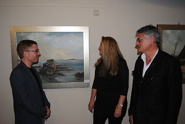La pintora madrileña Maite Méndez expone sus óleos impresionistas en San Javier - 1, Foto 1