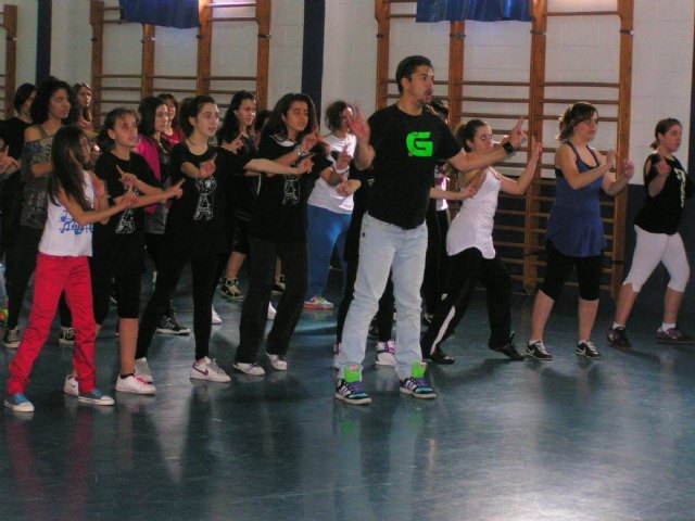 Gran éxito de la Master Class de funky impartida por el coreófrafo Gsus Villaú en Cartagena - 2, Foto 2